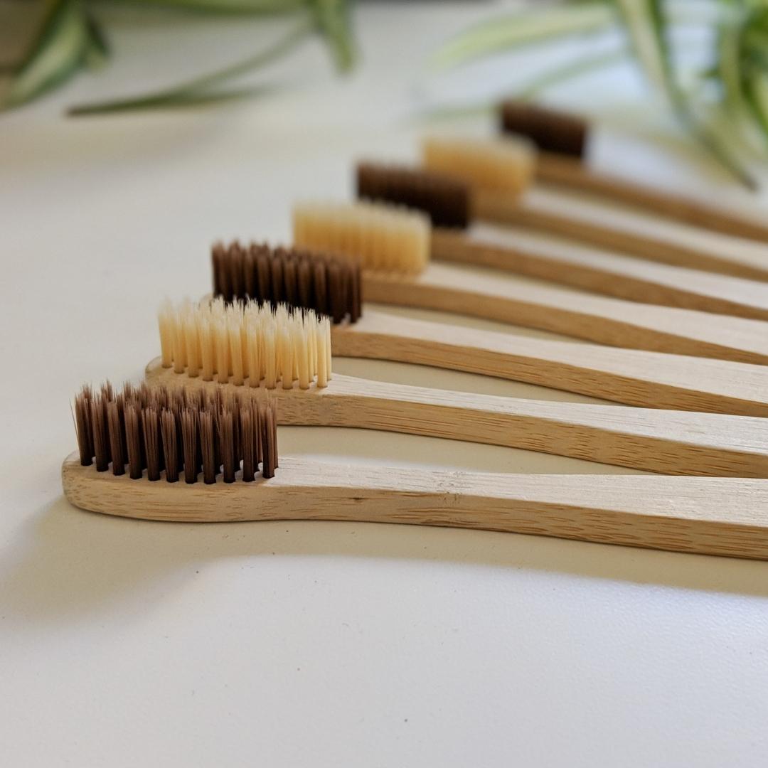 Non-Custom Bamboo Toothbrushes